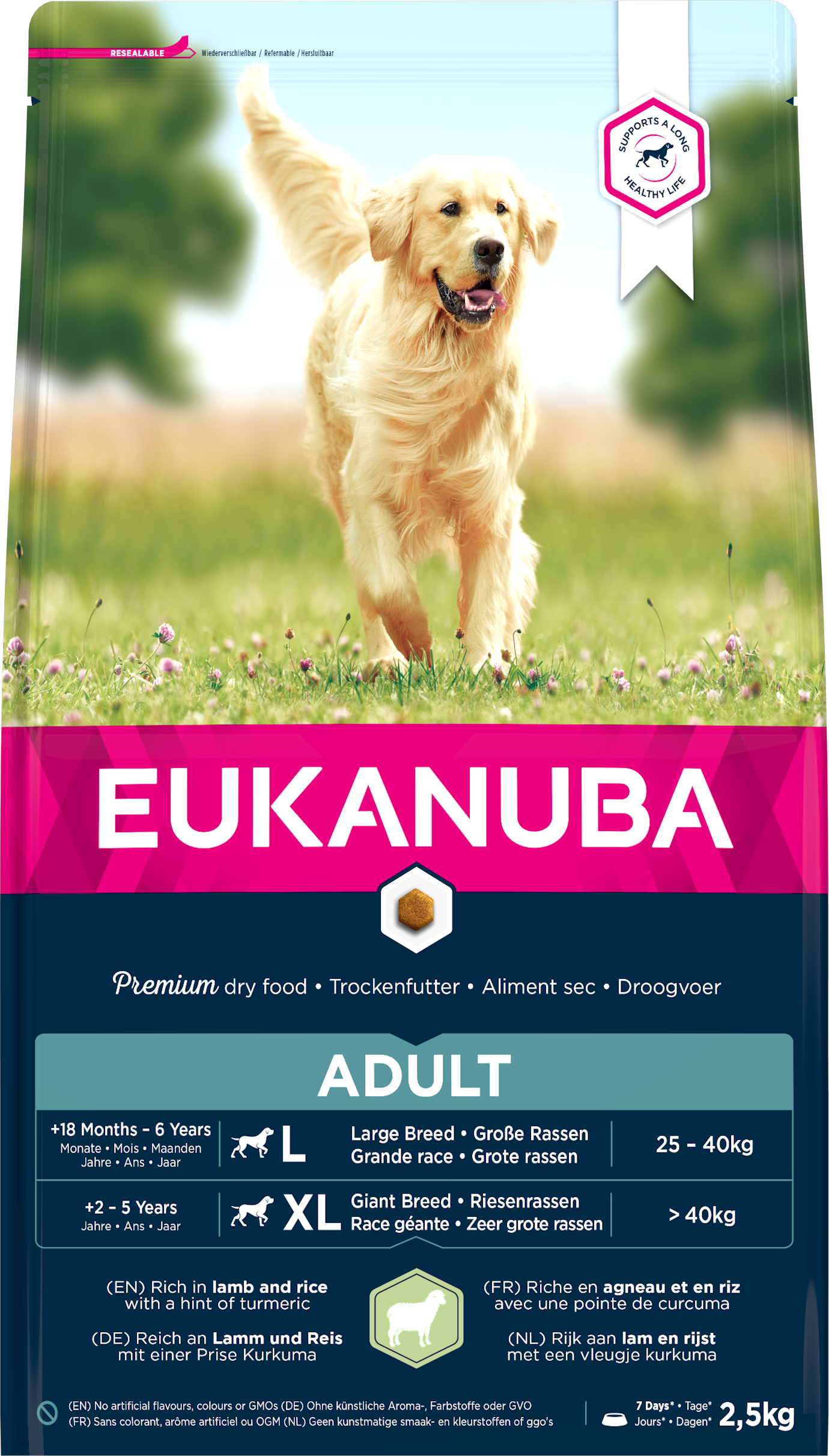 Eukanuba dog adult Large lamb & rice 12kg