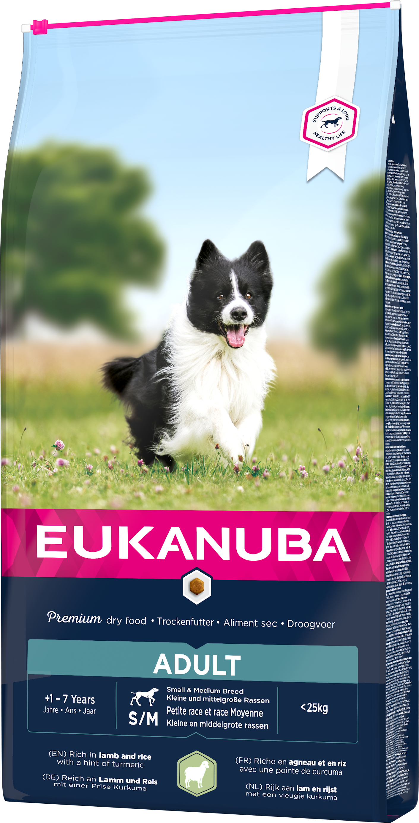 Eukanuba dog adult small/medium lamb & rice 12kg