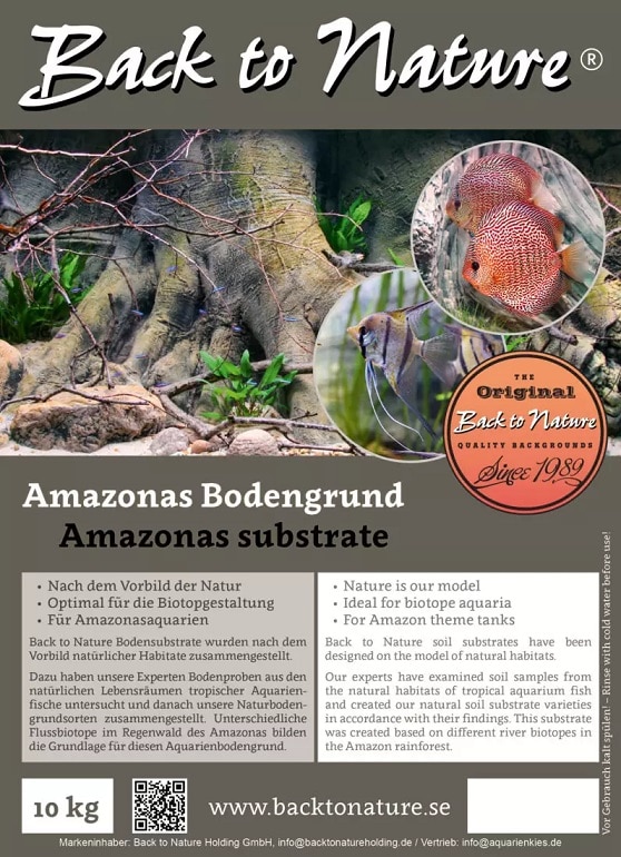 BTN Amazonas Bottensubstrat 10kg - 2