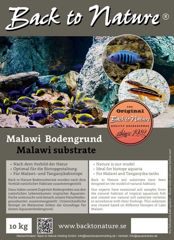 BTN Malawi Bottensubstrat 10kg - 2