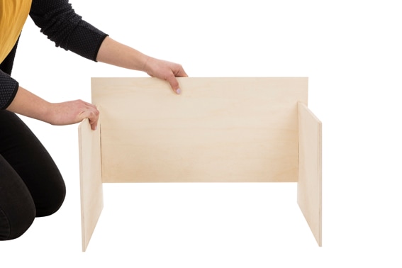 Grävlåda för kanin/chinchilla 58x38x30cm - 2