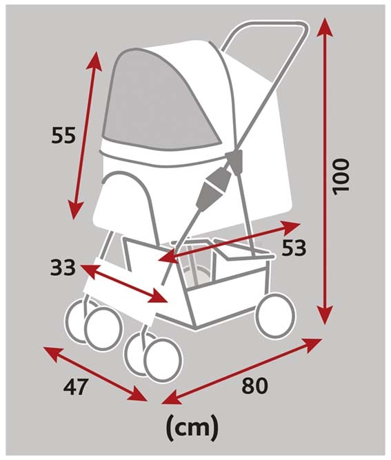 Stroller Buggy Grå