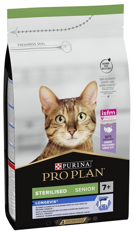 Pro Plan Sterilised 7+ Kalkon 10kg