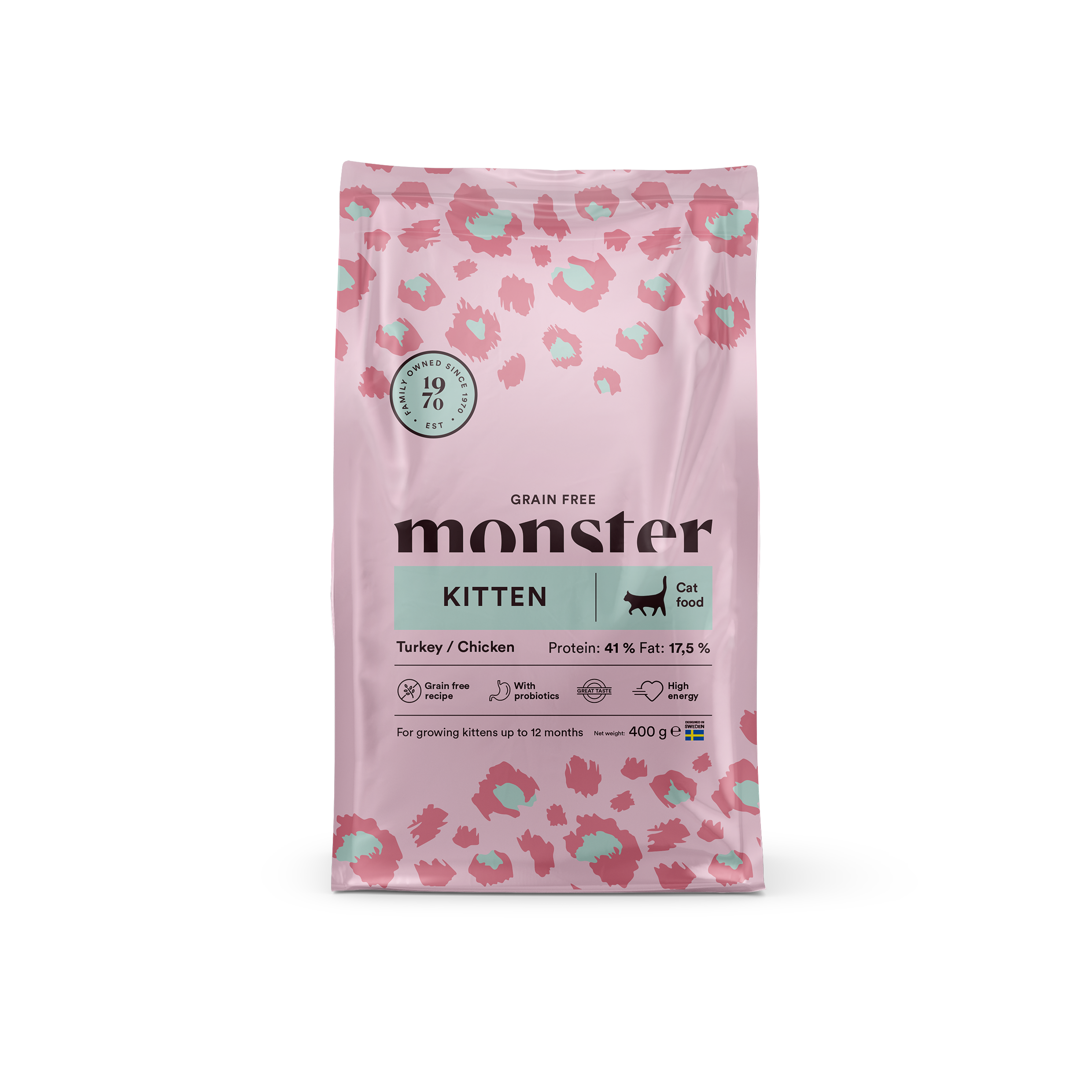 Monster Katt Grain Free Kitten 400g