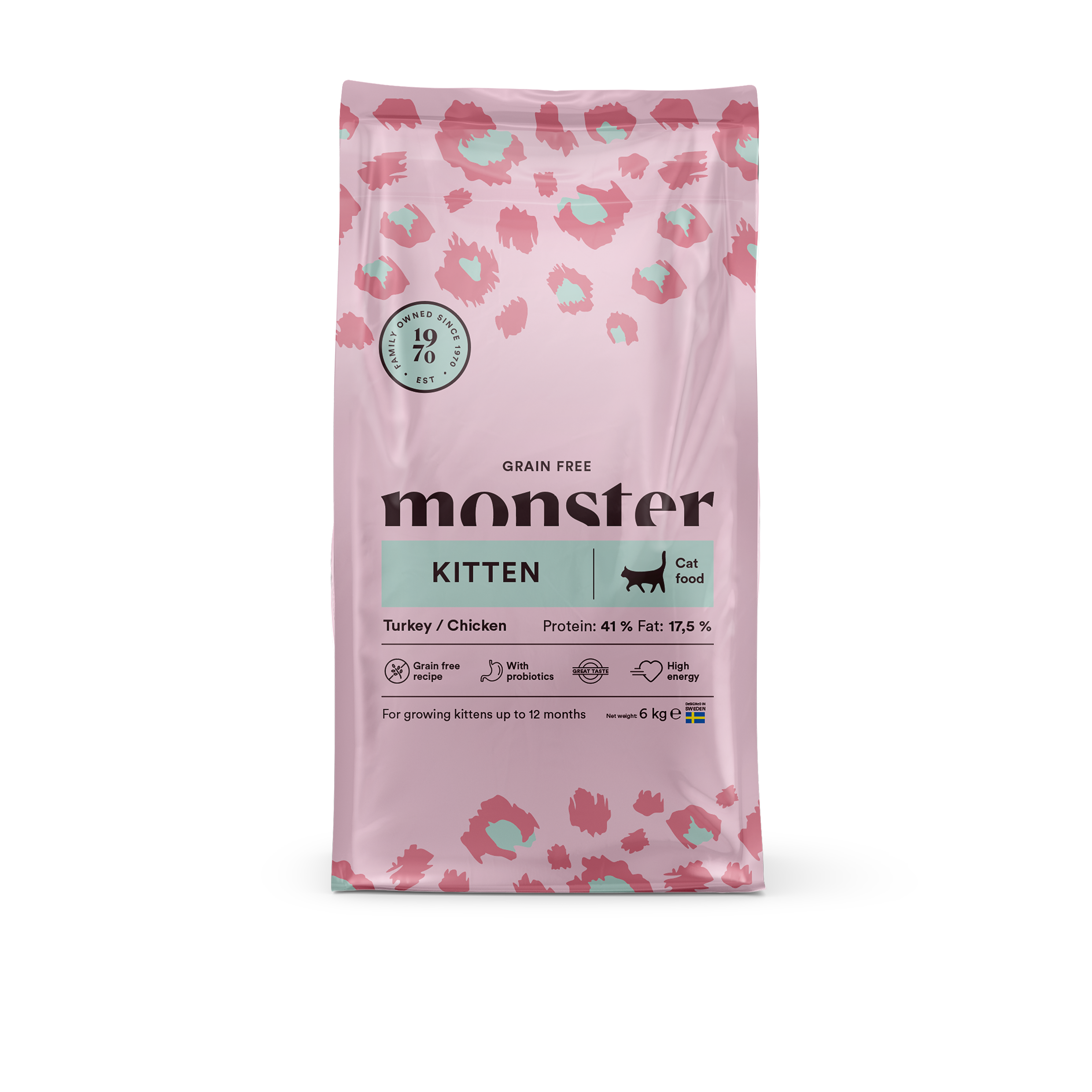 Monster Katt Grain Free Kitten 6kg