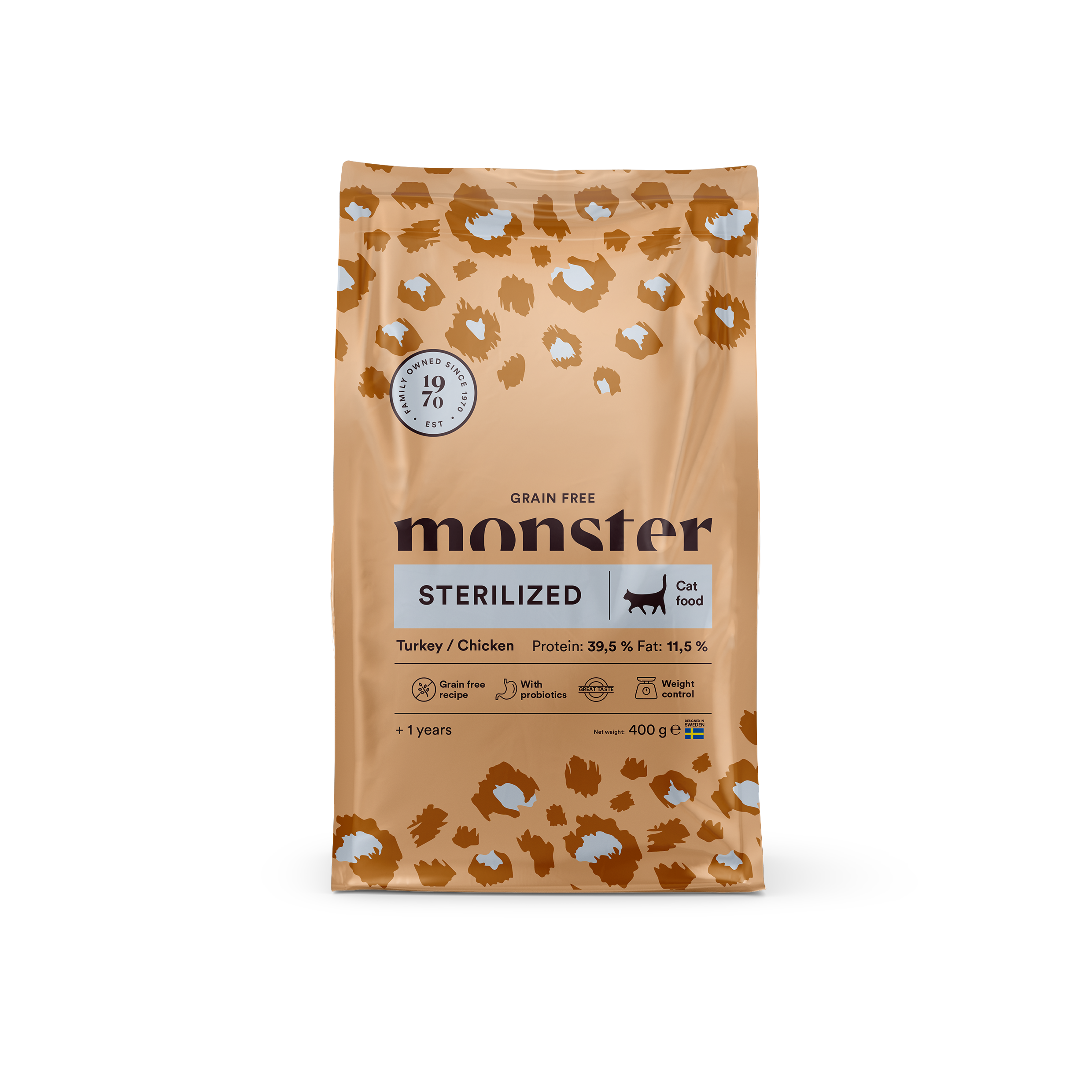 Monster Katt Grain Free Sterilized 400g