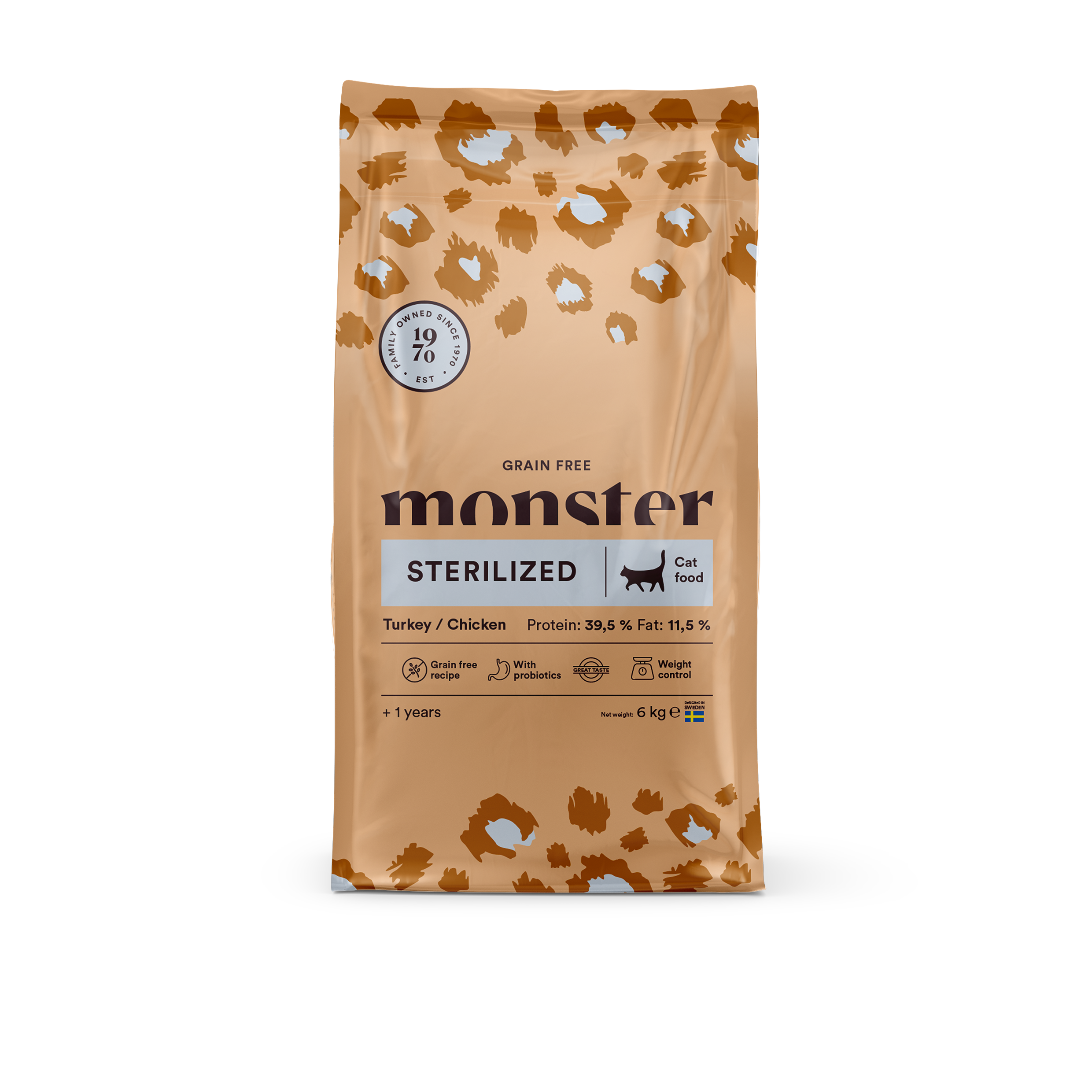 Monster Katt Grain Free Sterilized 6kg