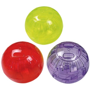 Motionsboll till hamster 17cm