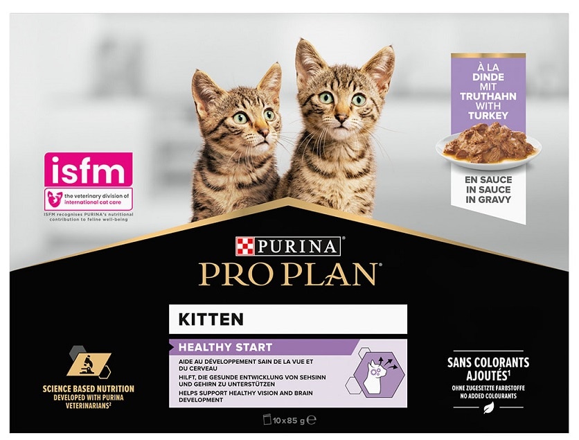Pro Plan våtfoder kitten kalkon 10-pack