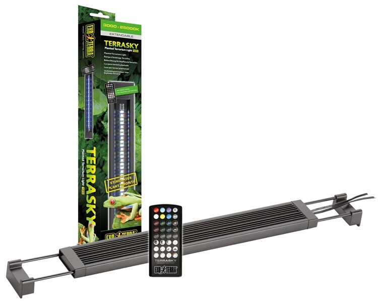 Exo Terra FROG Terrasky Ramp Plant LED 38-60cm