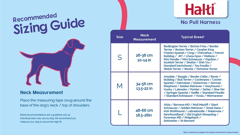 Halti No Pull Harness Antidrag flera storlekar