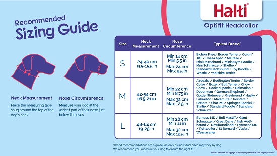 Halti Nosgrimma Optifit flera storlekar - 2