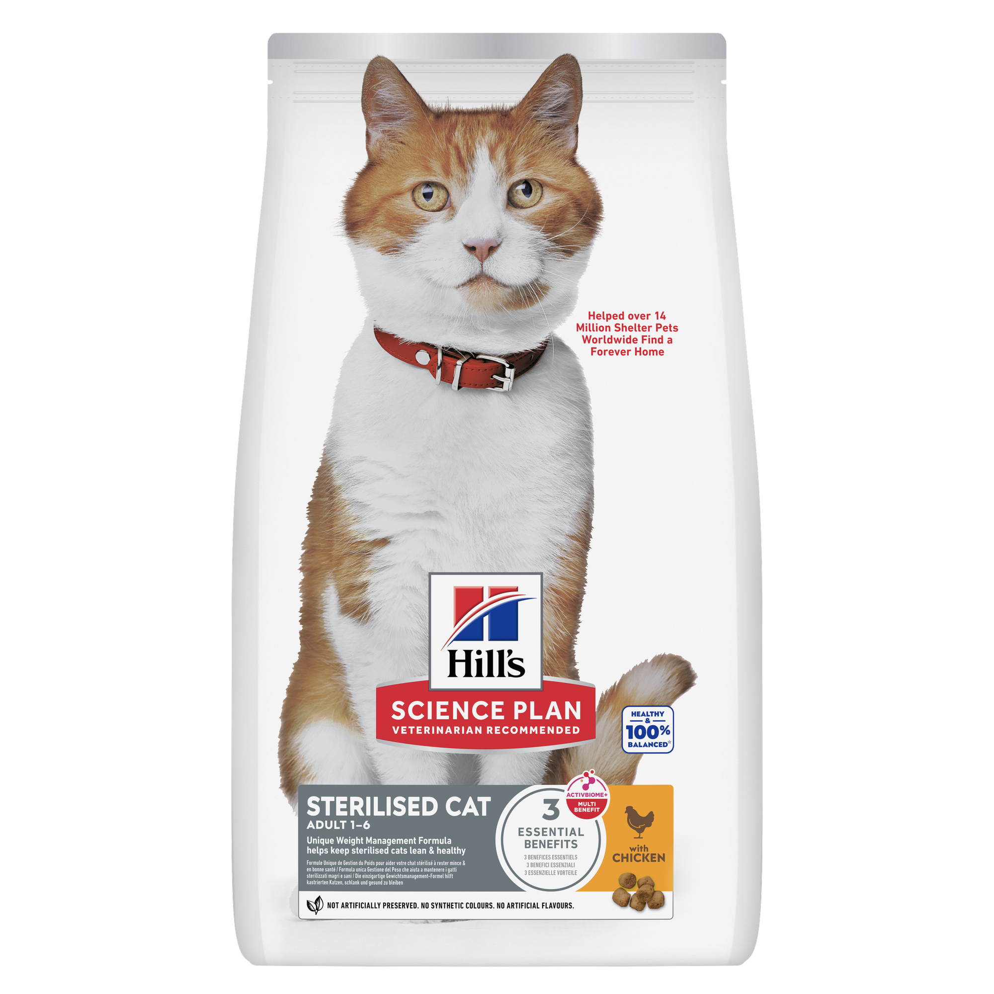 Hill's Katt Adult Sterilised Chicken 10kg