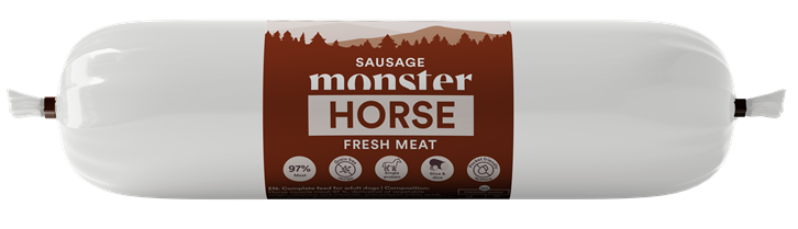 Monster Dog Sausage Horse 200g