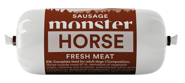 Monster Dog Sausage Horse 80g