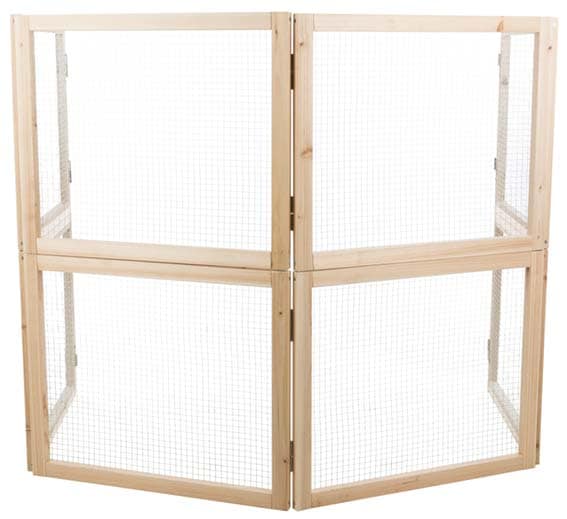 Inomhushage/avdelare i trä 60-240cm/H:50cm