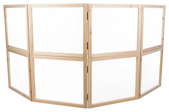 Inomhushage/avdelare i trä 60-240cm/H:50cm