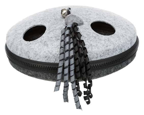 Kattleksak Ufo i filt 23cm