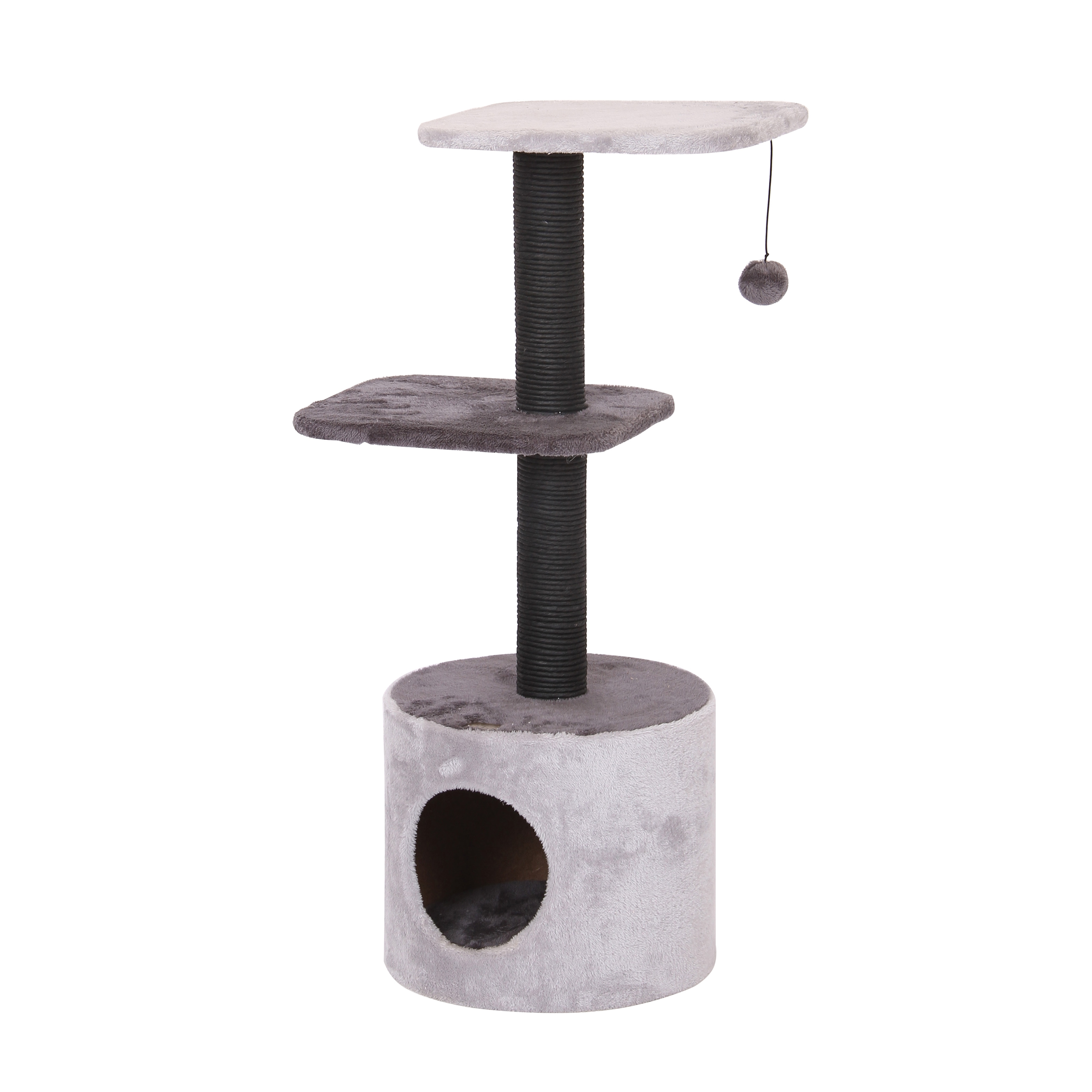 Klösmöbel Birch grå/svart/creme 93cm