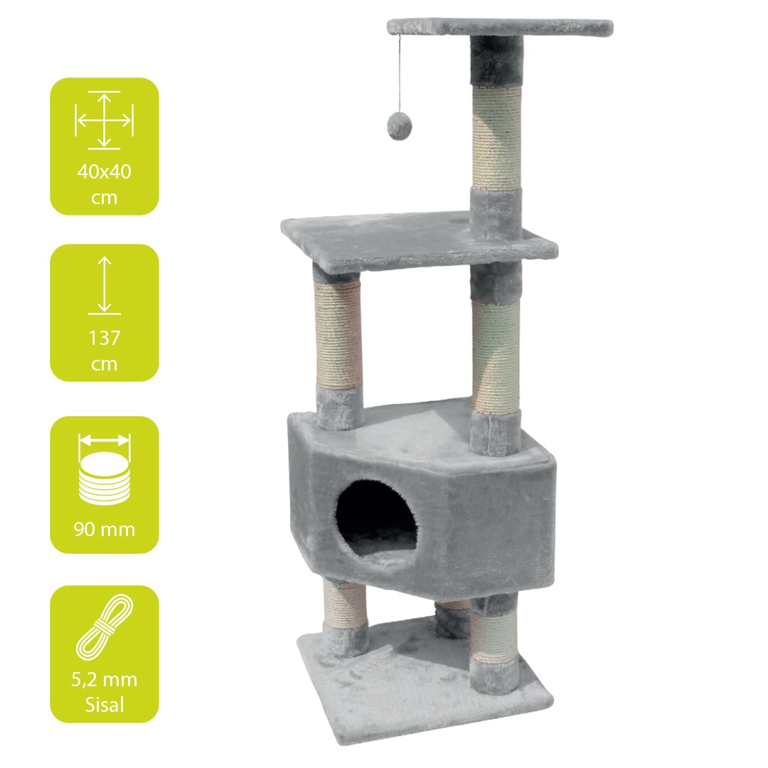 Klösmöbel Loona 135cm-grå - 2