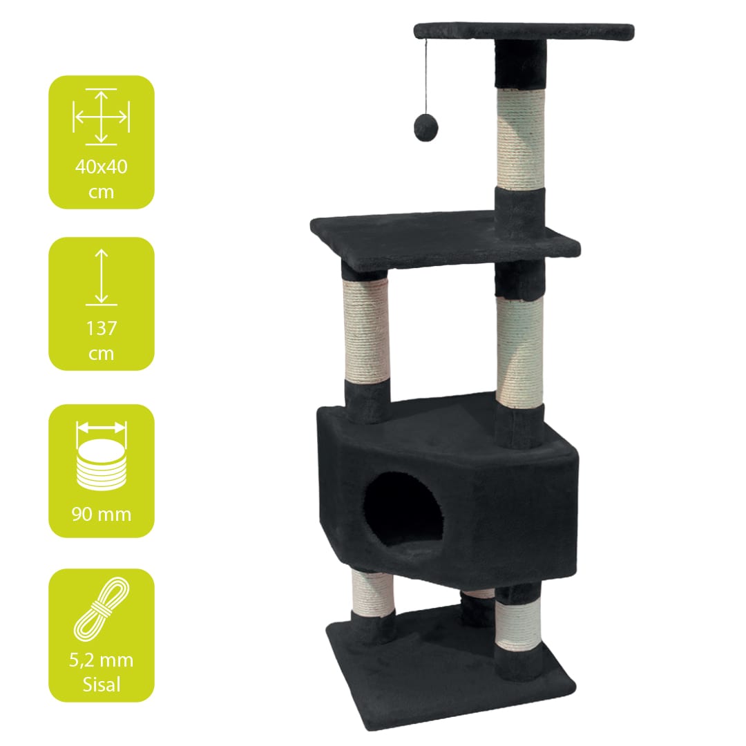 Klösmöbel Loona 135cm svart - 2