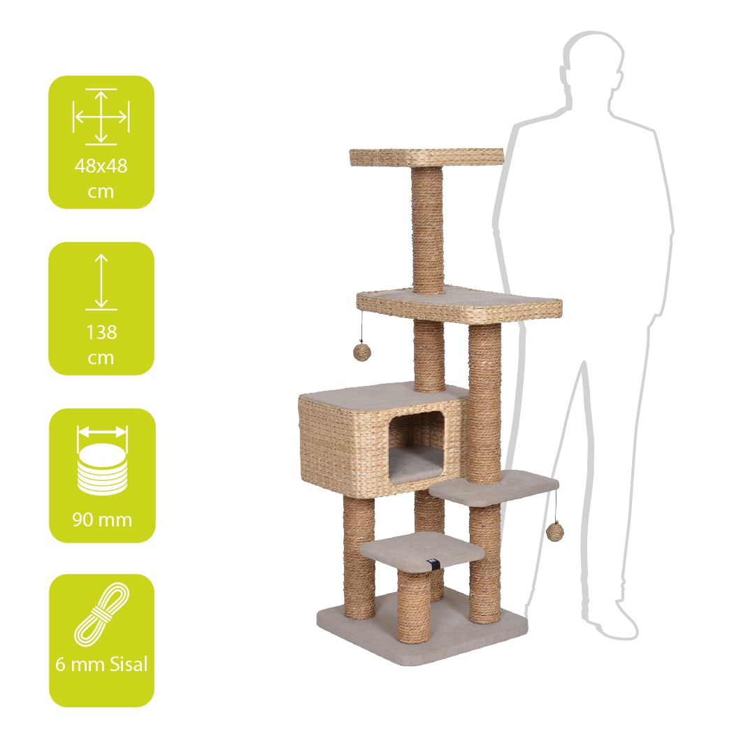Klösmöbel Palawan natur 140cm - 2