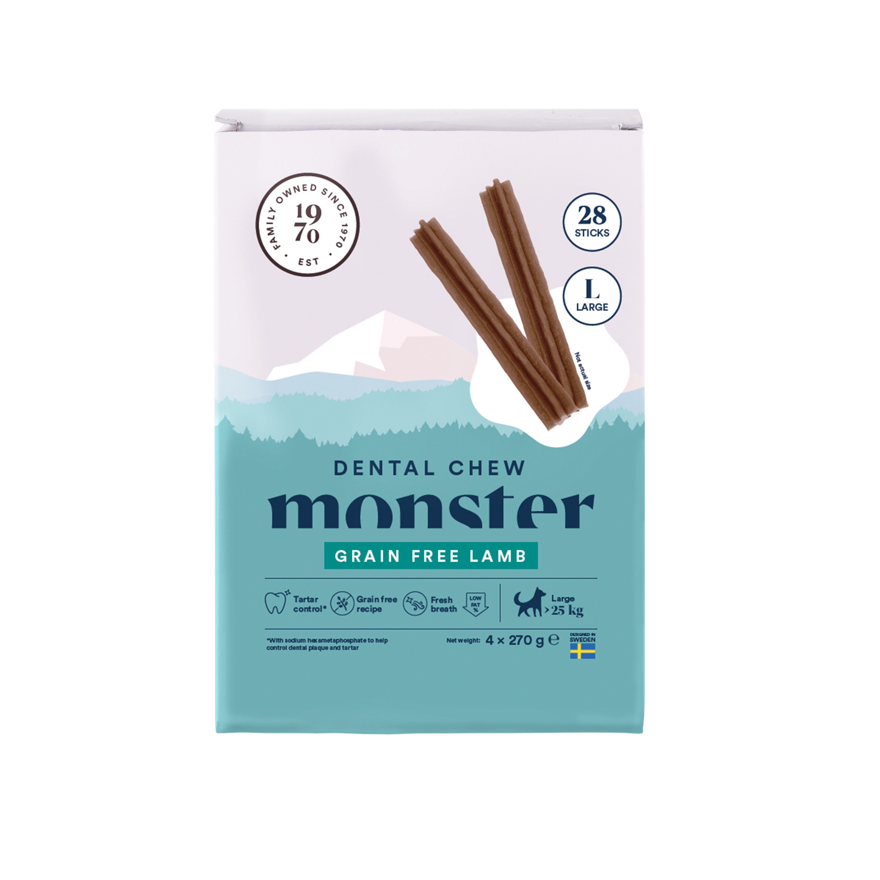 Monster Dental Chews hos din djuraff r CRT Zoologiska Haninge