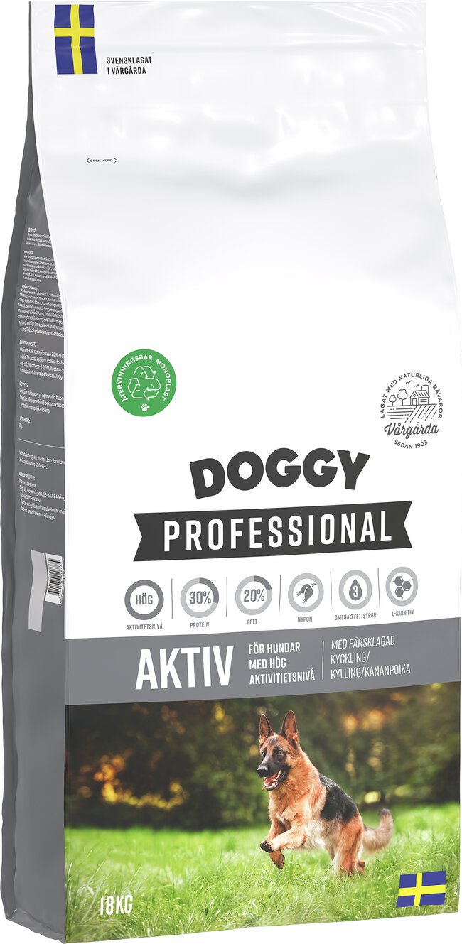 Doggy Professional Aktiv 18kg