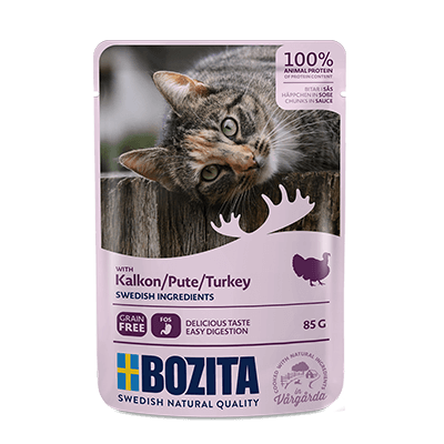 Bozita katt Kalkon i sås 85g