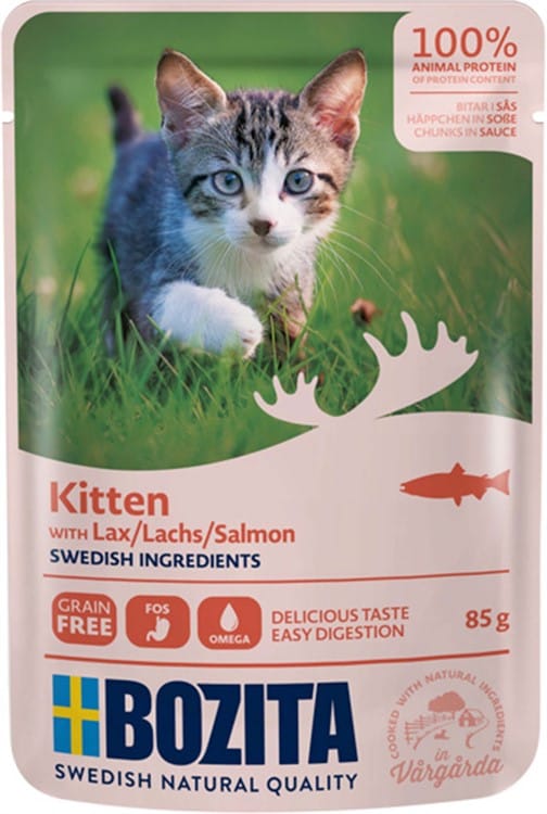Bozita Kitten Lax i sås 85g
