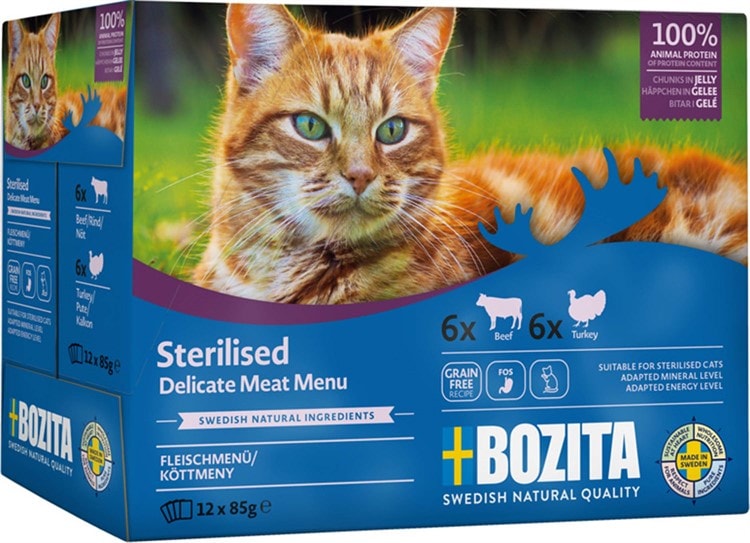 Bozita Sterilised Kött i gelé 12x85g