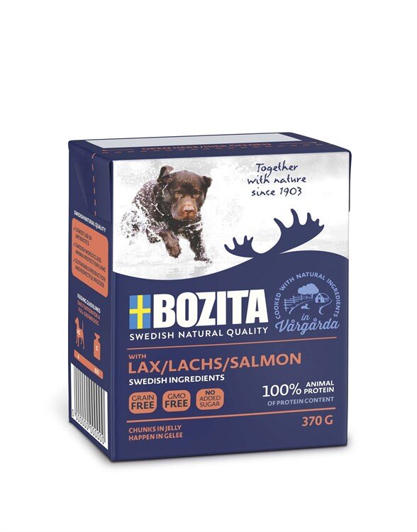 Bozita Bitar i gelé med lax 370g