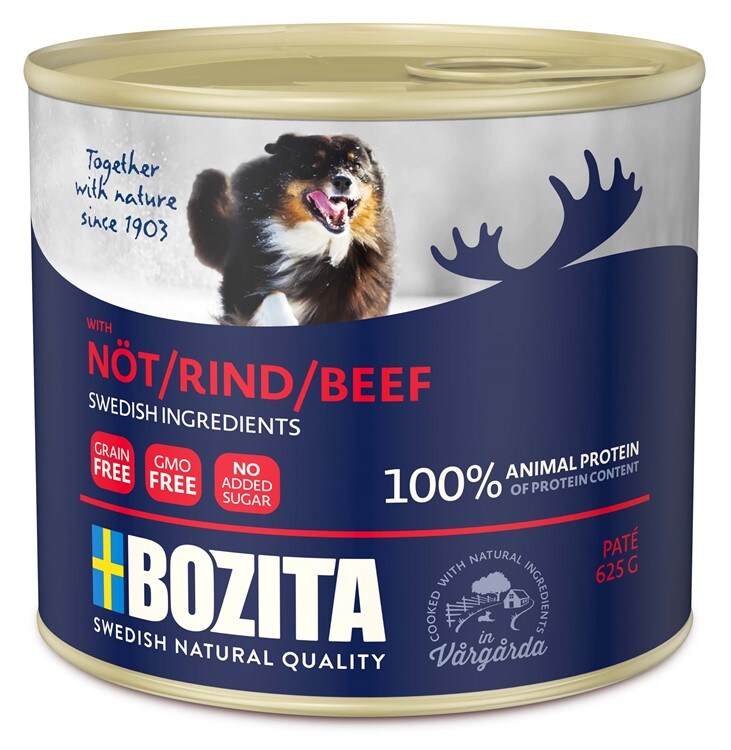 Bozita Paté Nöt 625g