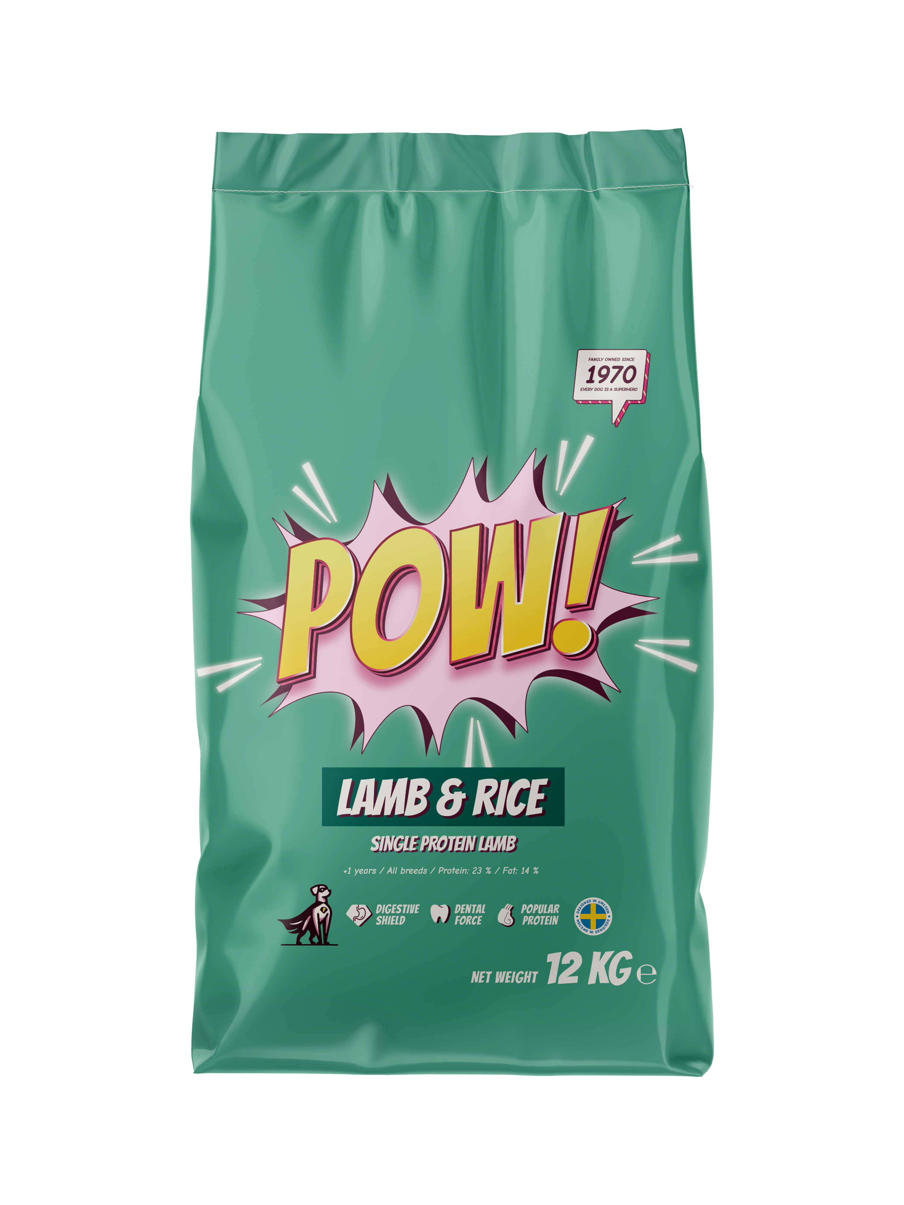 POW! Lamb & Rice 12kg