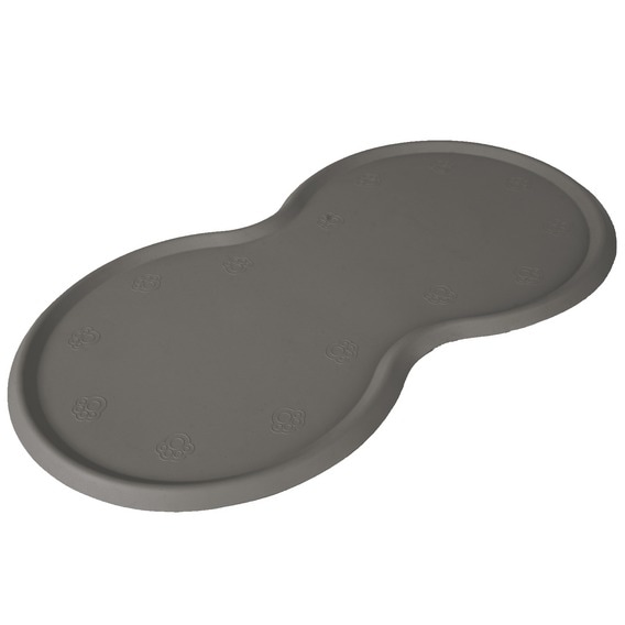 Matskålsunderlägg gummi grått