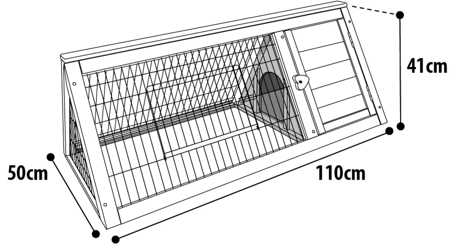 Beteshage 110x50x41cm - 2