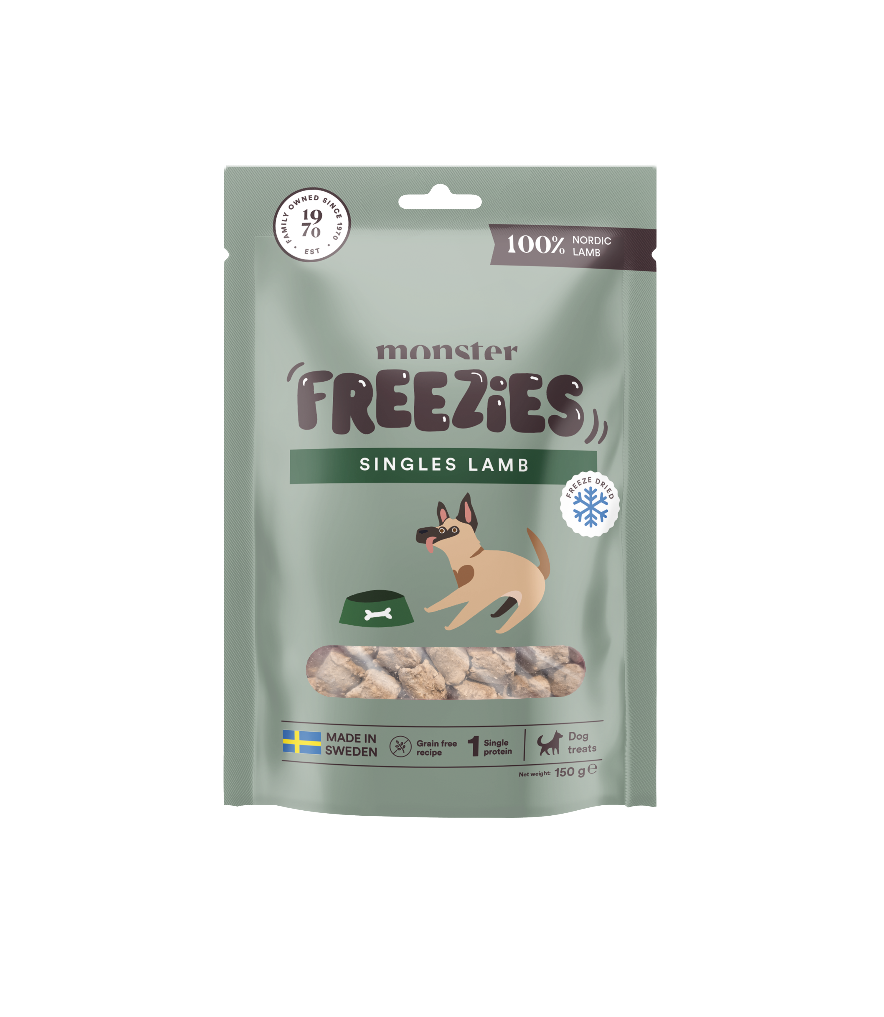 Monster Hund Freezies Lamm 45g