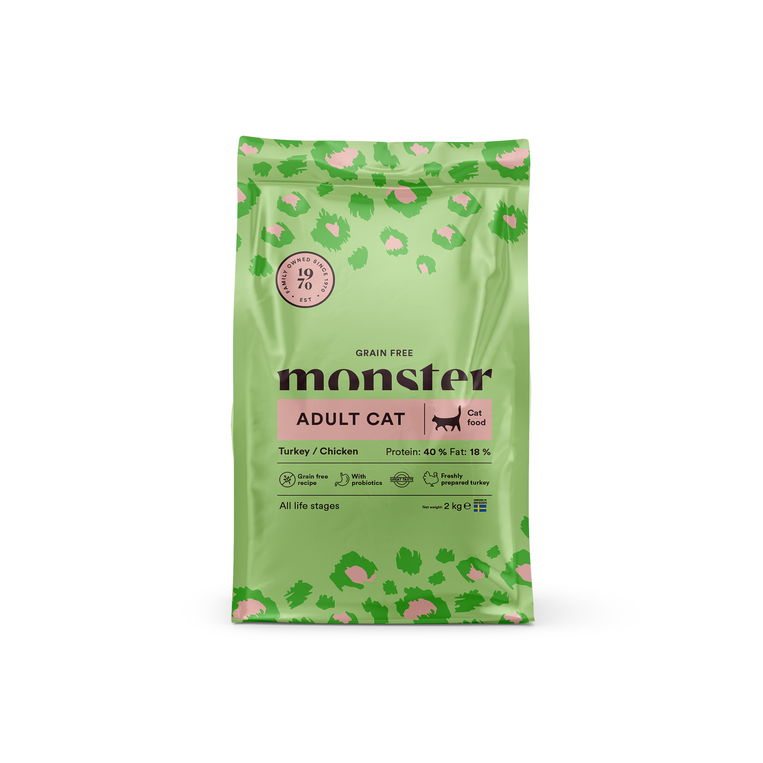 Monster Katt Grain Free Adult 2kg