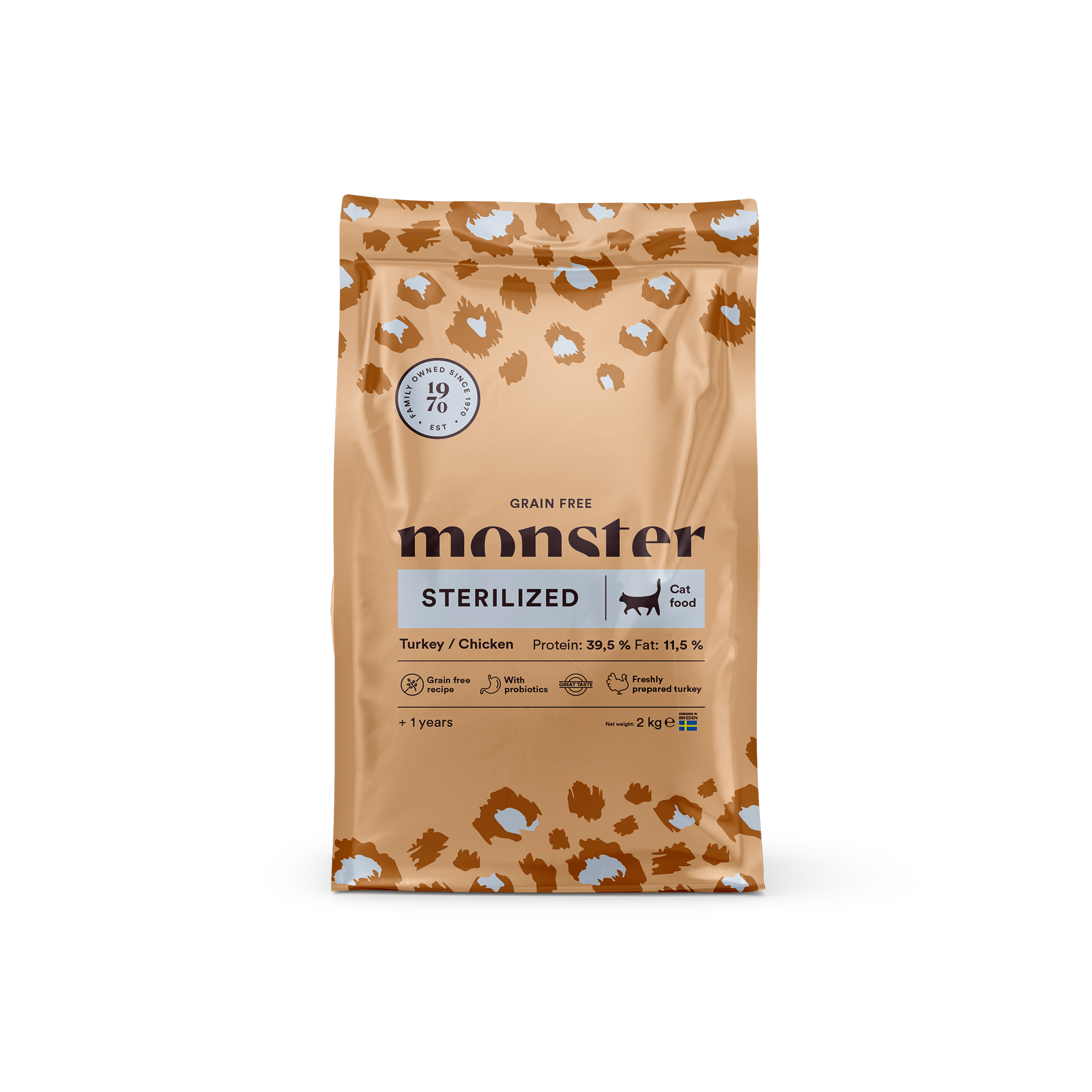 Monster Katt Grain Free Sterilized 2kg