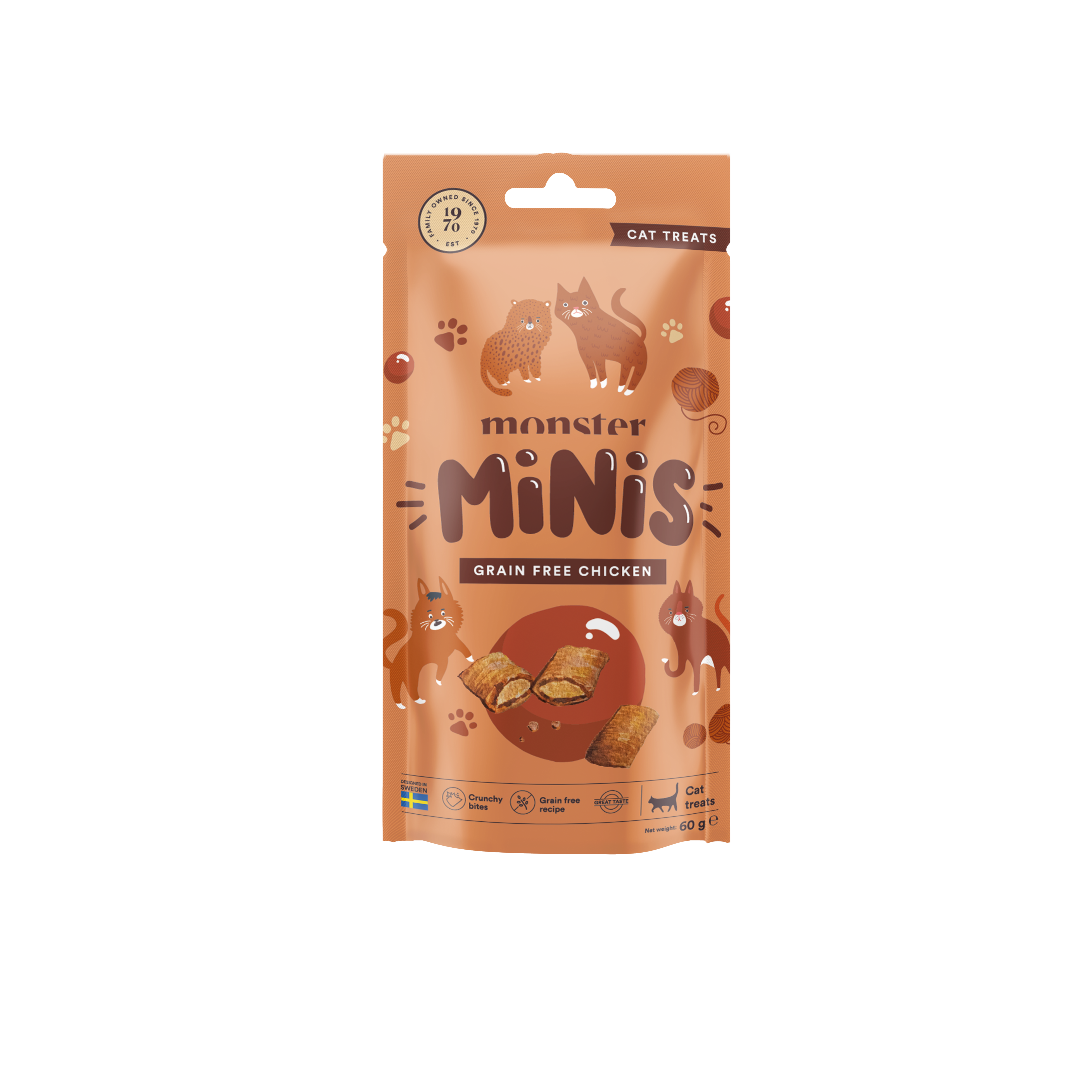 Monster Cat Minis Kyckling 60g