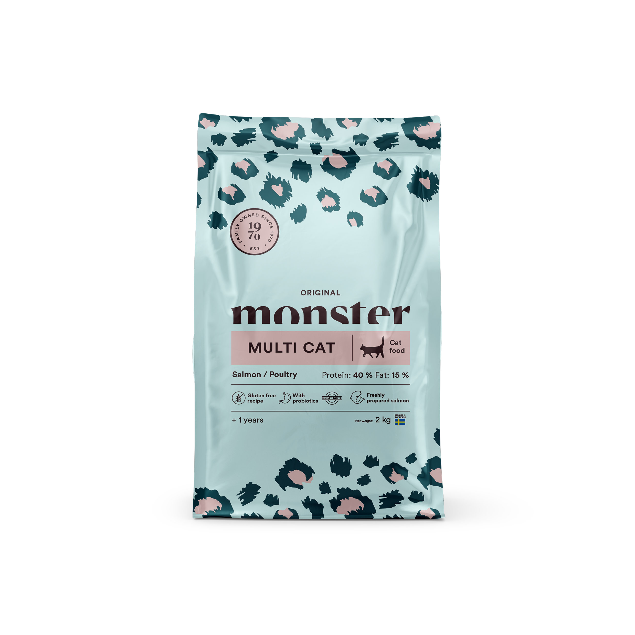 Monster Katt Original Multi Cat 2kg