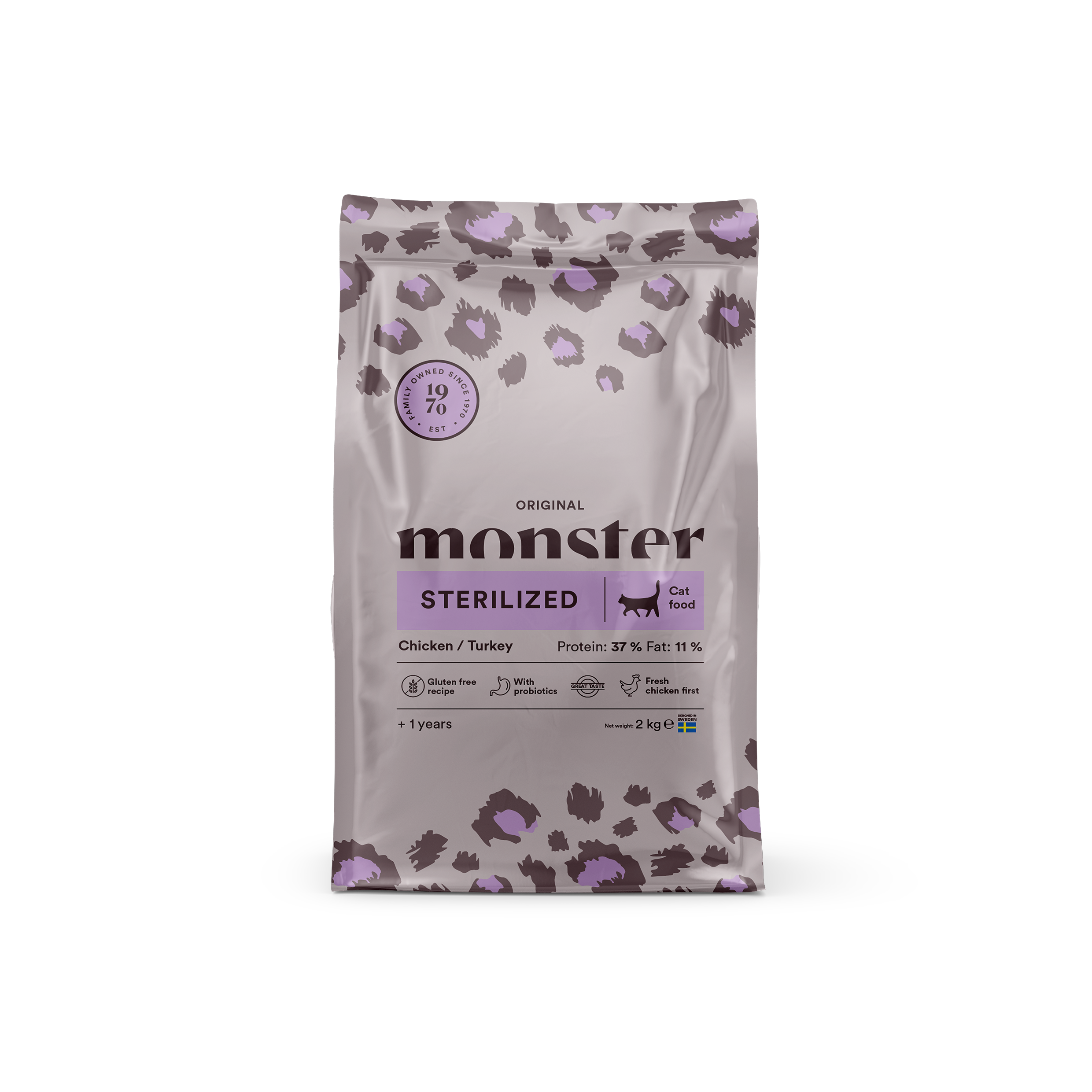 Monster Katt Original Sterilized 2kg