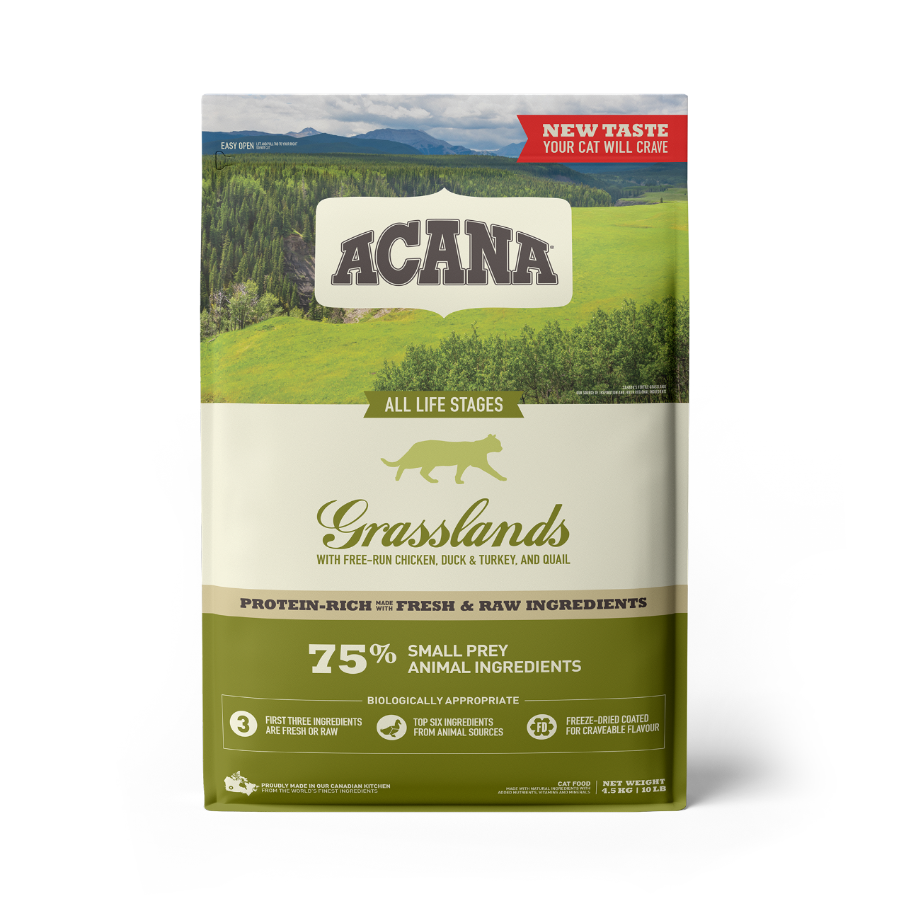 Acana Grasslands Cat & Kitten 4,5kg