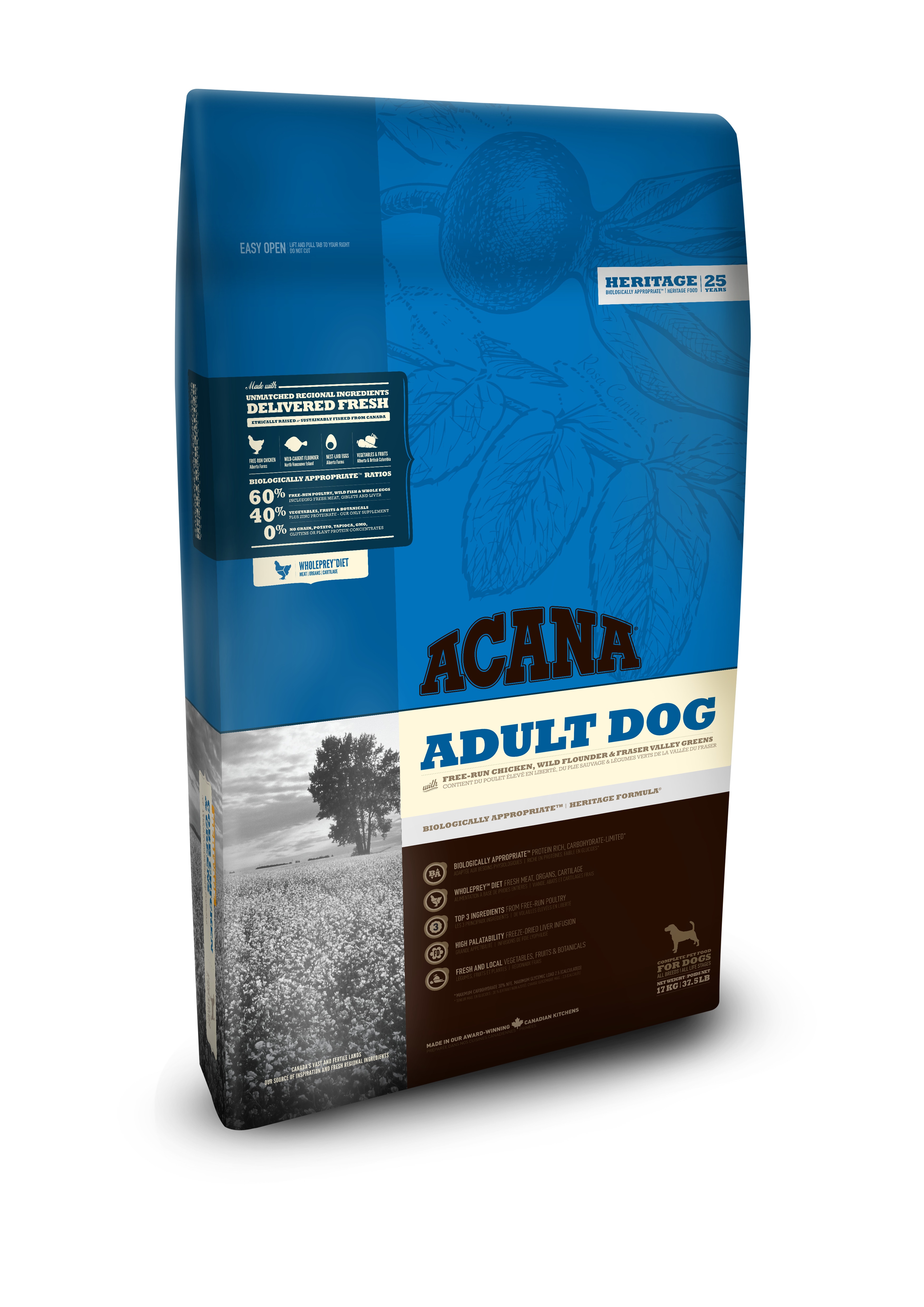 Acana Heritage Adult 17kg