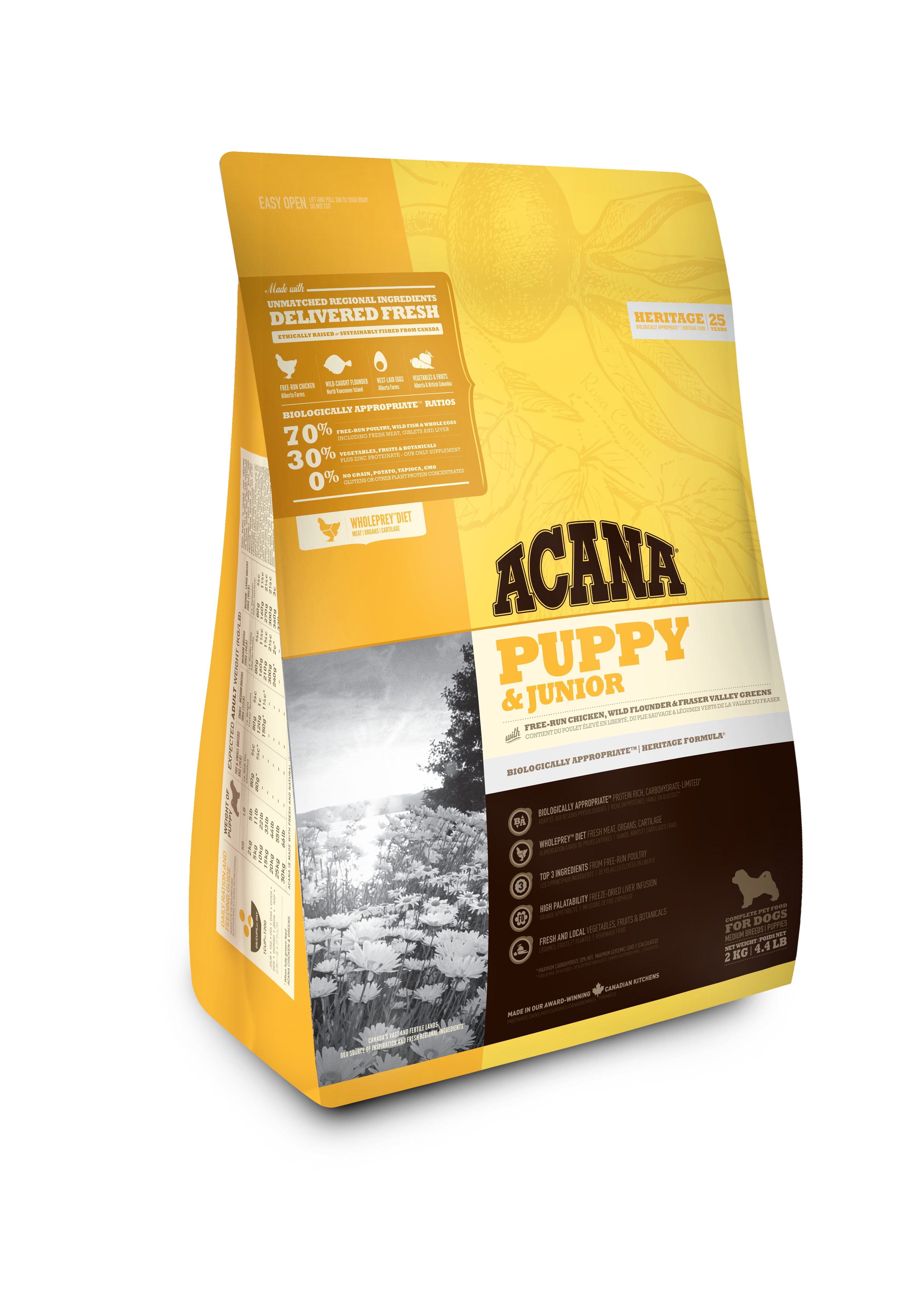 Acana Heritage Puppy junior 2kg