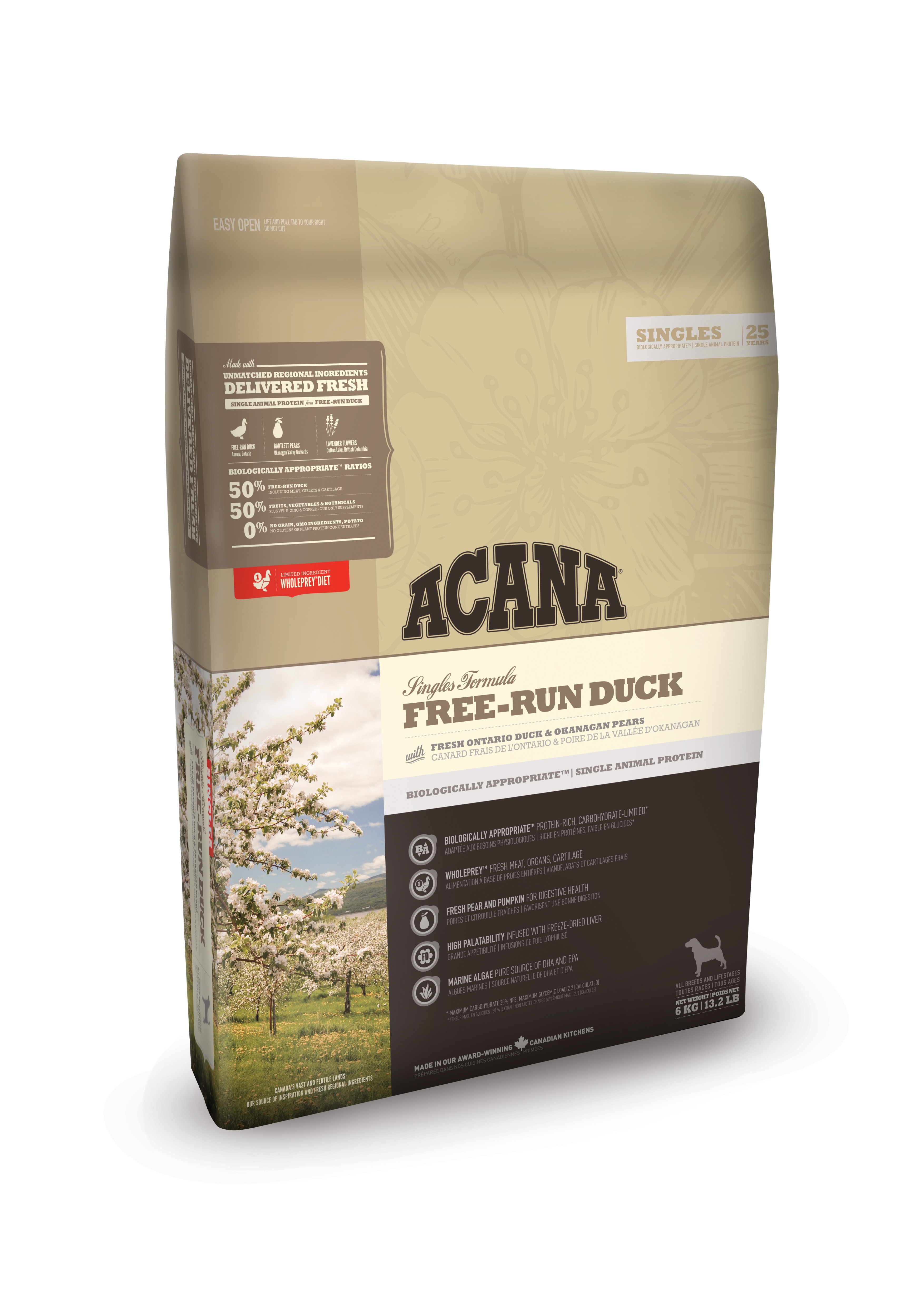 Acana Free-run duck 6kg