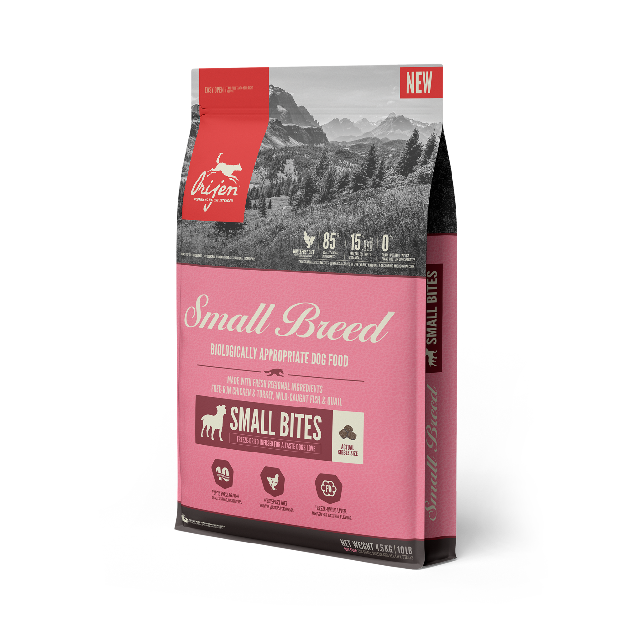 Orijen hund Small Breed 4,5kg