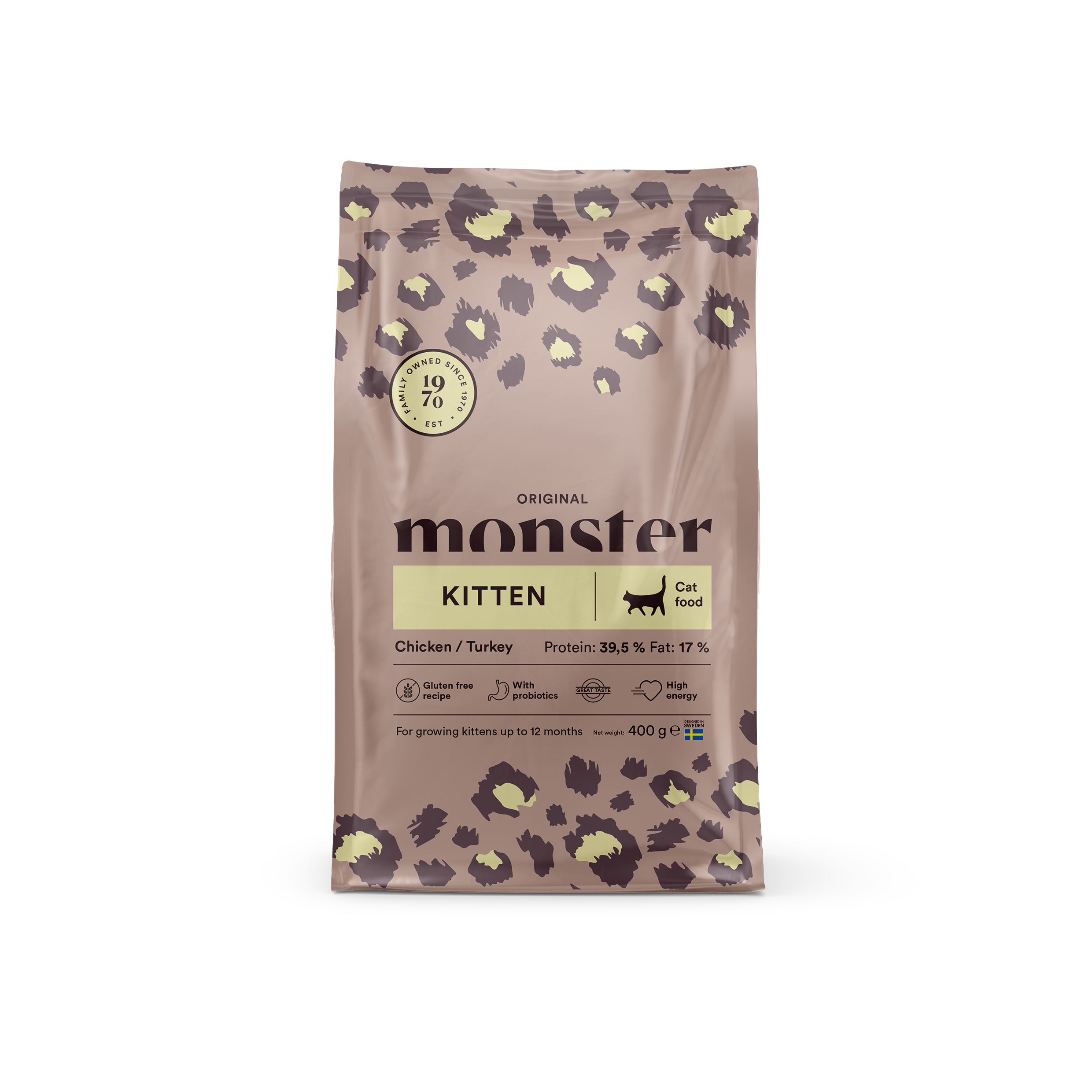 Monster Katt Original Kitten 400g