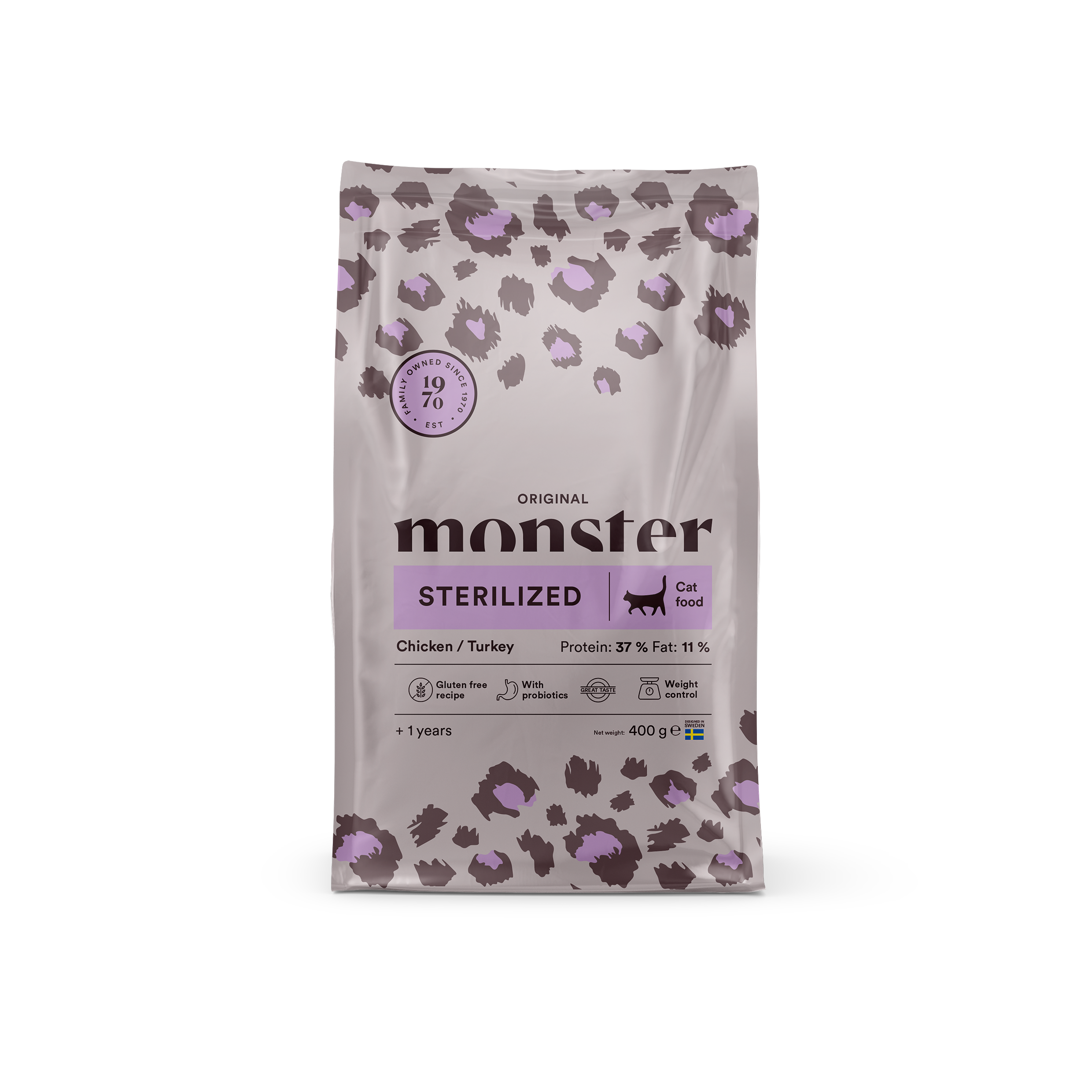 Monster Katt Original Sterilized 400g