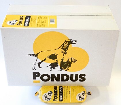 Pondus Original 500g Fryst hundmat 24st